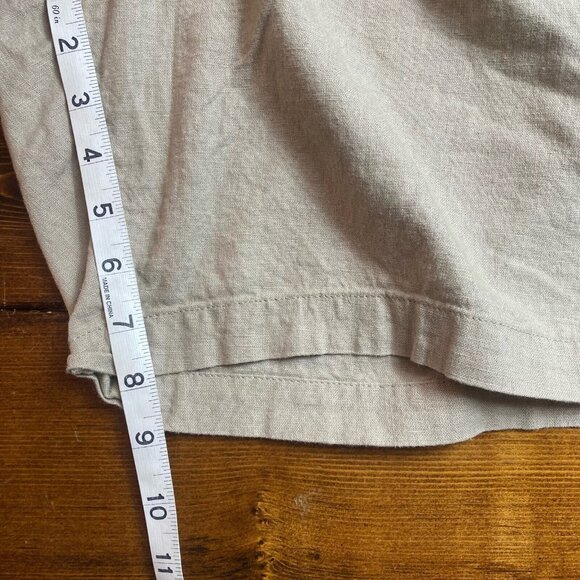 Express shorts men's size large elastic drawstring waist tan - Picture 9 of 10